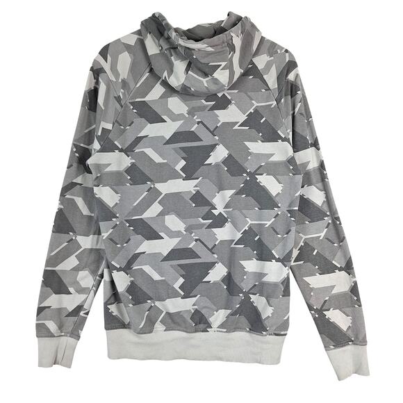 Gymshark Hoodie Medium Camo Athleisure Athletic Sweatshirt Gym Workout Sporty - Picture 8 of 8